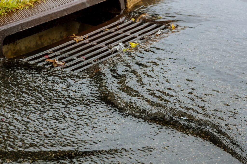 Drainage & Utilities - Platinum Paving & Concrete storm drain