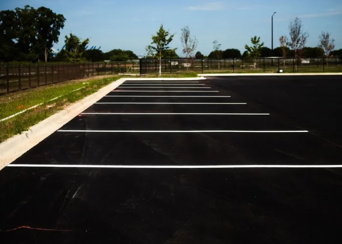 Platinum Paving new line striping