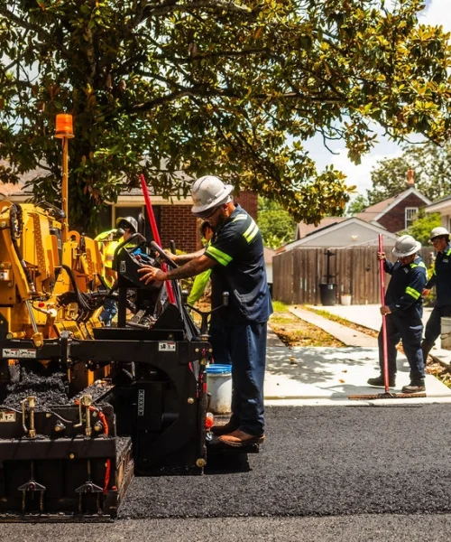 asphalt paving