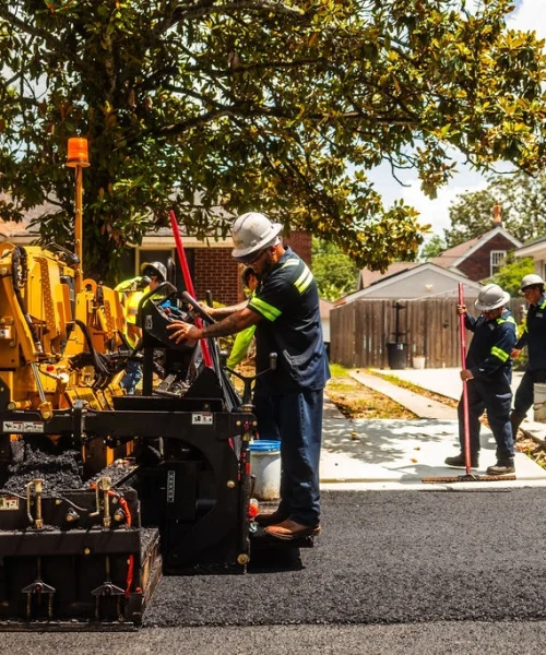 asphalt paving