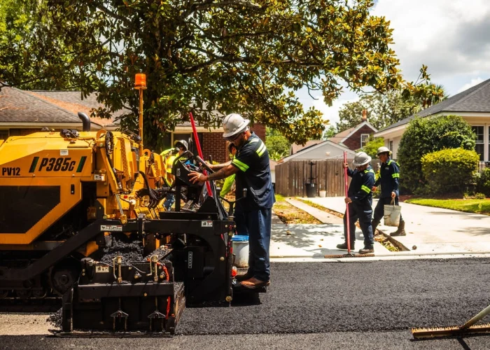 asphalt paving